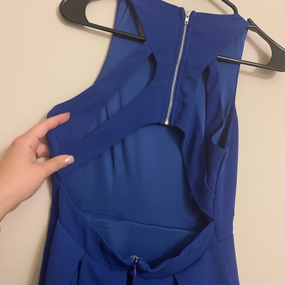 - Lulus blue Skater Dress -small - Picture 7 of 12